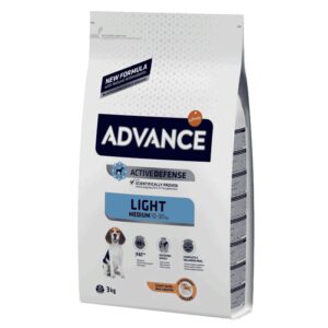 Granule za pse: Advance Hrana za gojazne pse srednjih rasa Medium Adult Light