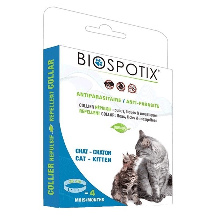 Nega mačaka: Biospotix Ogrlica protiv buva za mace