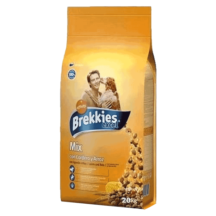 Granule za pse: Brekkies Hrana za pse Mix Jagnjetina & Pirinač