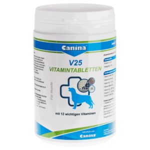 Suplementi za pse: Canina Vitaminske tablete V25