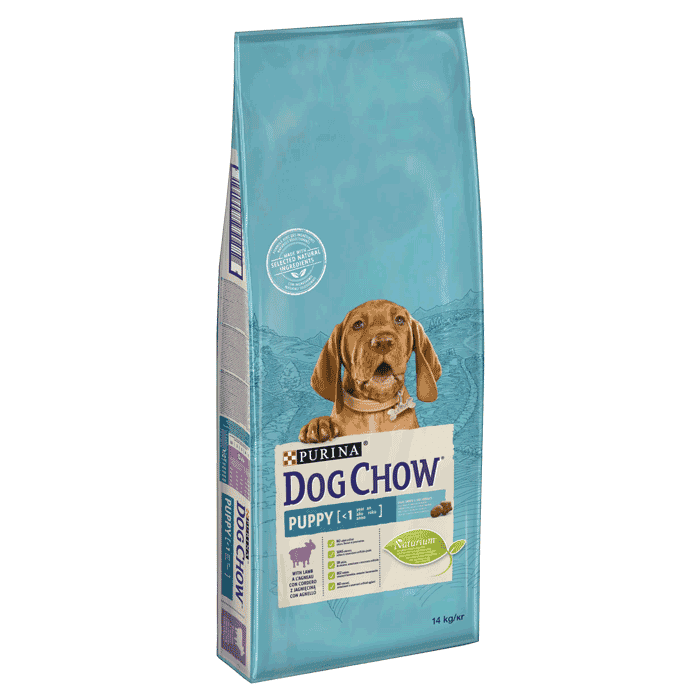 Granule za pse: Dog Chow Puppy jagnjetina 14 kg