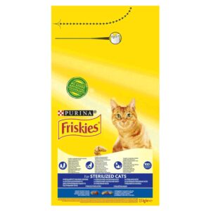 Suva hrana za mačke: Friskies Cat Sterilisane Losos i Povrće