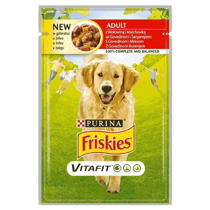 Konzerve za pse: Friskies Dog Govedina i Šargarepa