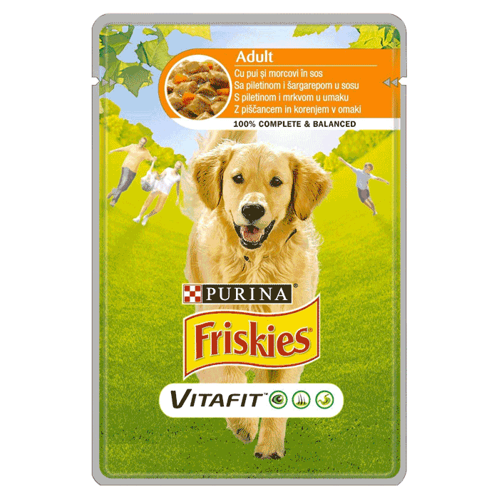 Konzerve za pse: Friskies Dog Piletina i Šargarepa