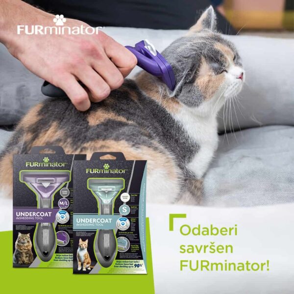 Furminatori za mačke: Furminator za kratkodlake mačke Undercoat Short Hair