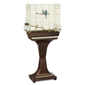 Kavezi za papagaje i druge ptice: Imac Kavez za ptice Camilla Gold sa postoljem