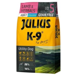 Granule za pse: Julius K9 Grain Free Adult - jagnjetina i bilje