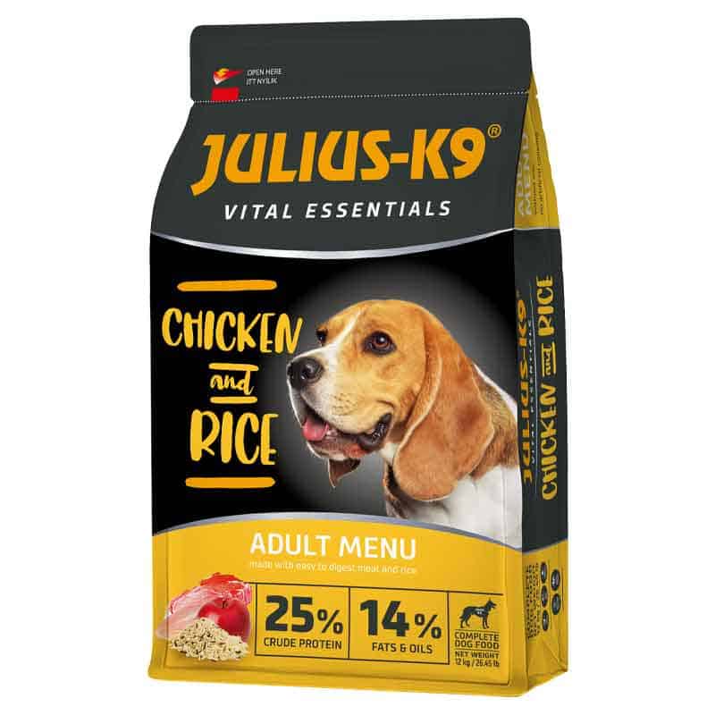 Granule za pse: Julius K9 Vital Essentials Adult - piletina