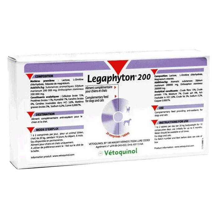 Suplementi za pse: Legaphyton 200 mg