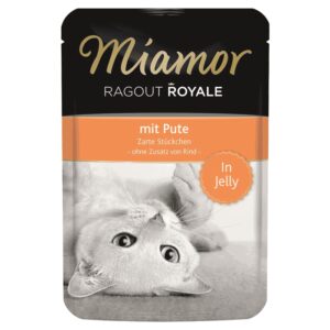 Vlažna hrana za mačke: Miamor Kraljevski Ragu u Želeu Ćuretina