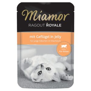 Vlažna hrana za mačke: Miamor Kraljevski Ragu u Želeu Kitten Živina