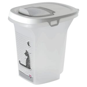 Činije za pse: Moderna Kanta za čuvanje hrane Trendy Story Cats in Love