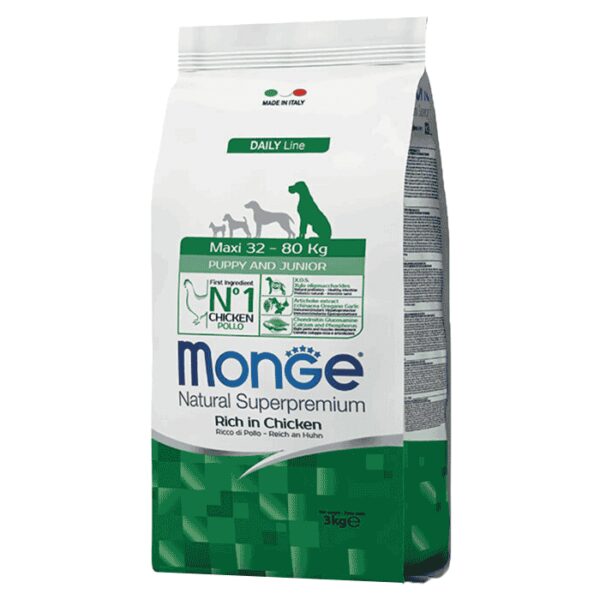 Granule za pse: Monge Daily Maxi Puppy and Junior