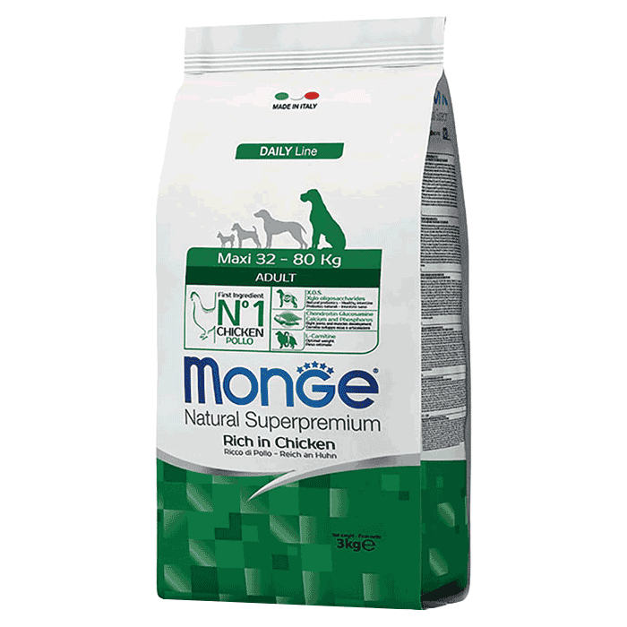 Granule za pse: Monge Hrana za pse velikih rasa Daily Maxi Adult