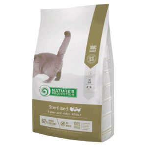 Suva hrana za mačke: Nature's Protection Dry Feed Adult Sterilised