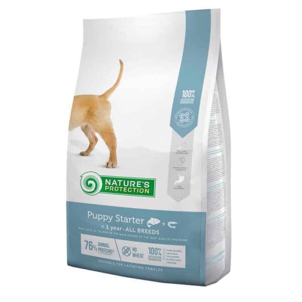 Granule za pse: Nature's Protection Hrana za štence Puppy Starter All Breeds