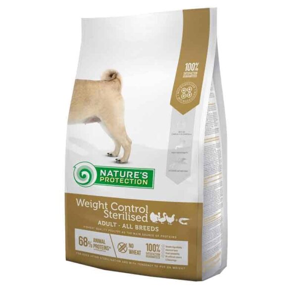 Granule za pse: Nature's Protection Hrana za sterilisane pse sklone gojenju Adult Weight Control Sterilised