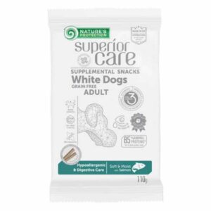 Poslastice za pse: Nature’s Protection Poslastica za štence belih rasa Hypoallergenic & Digestive Care