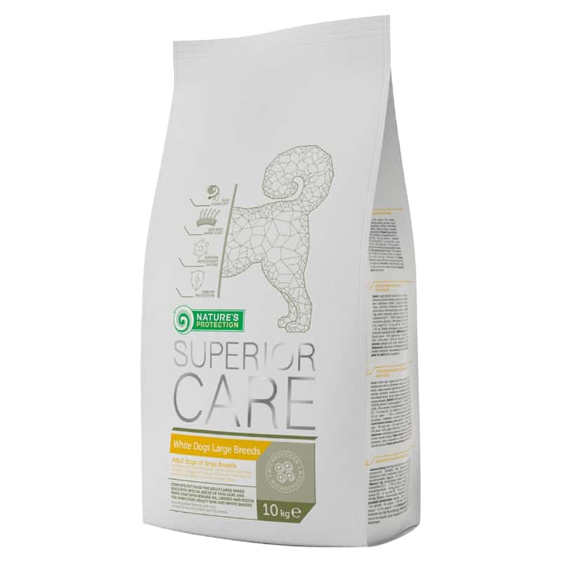Granule za pse: Nature's Protection SC Hrana za bele pse velikih rasa Superior Care Maxi Adult