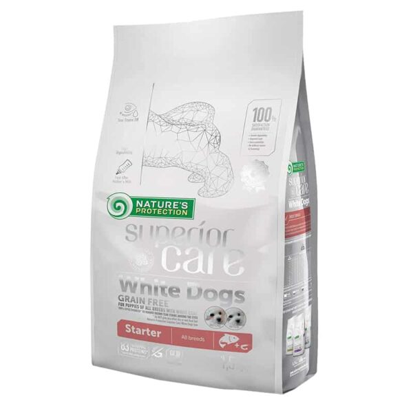 Granule za pse: Nature's Protection SC Hrana za štence sa belom dlakom Superior Care Starter All Breeds