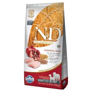 Granule za pse: N&D Low Grain Medium/Maxi Light