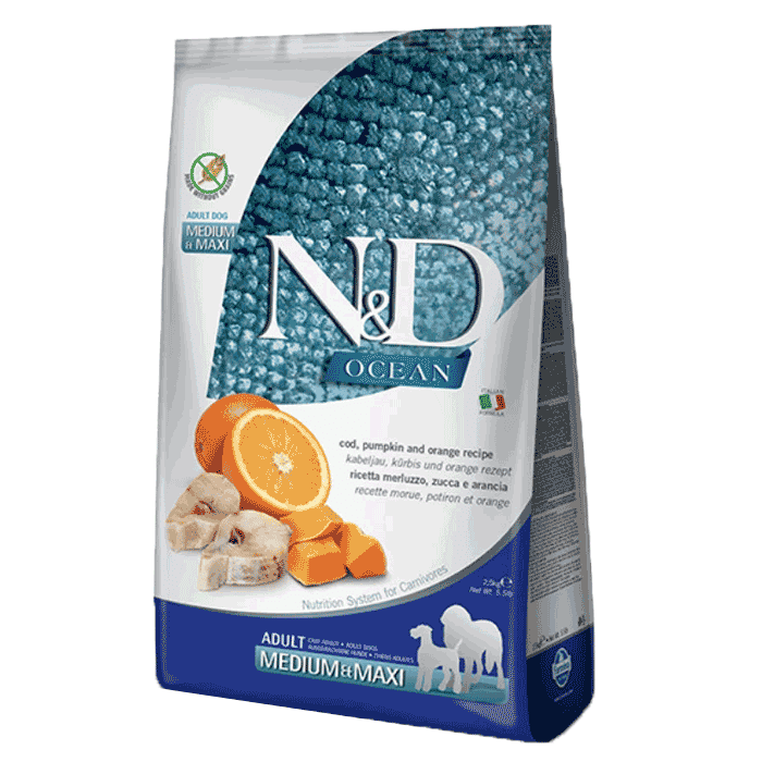 Granule za pse: N&D Ocean Hrana za pse Medium/Maxi Adult