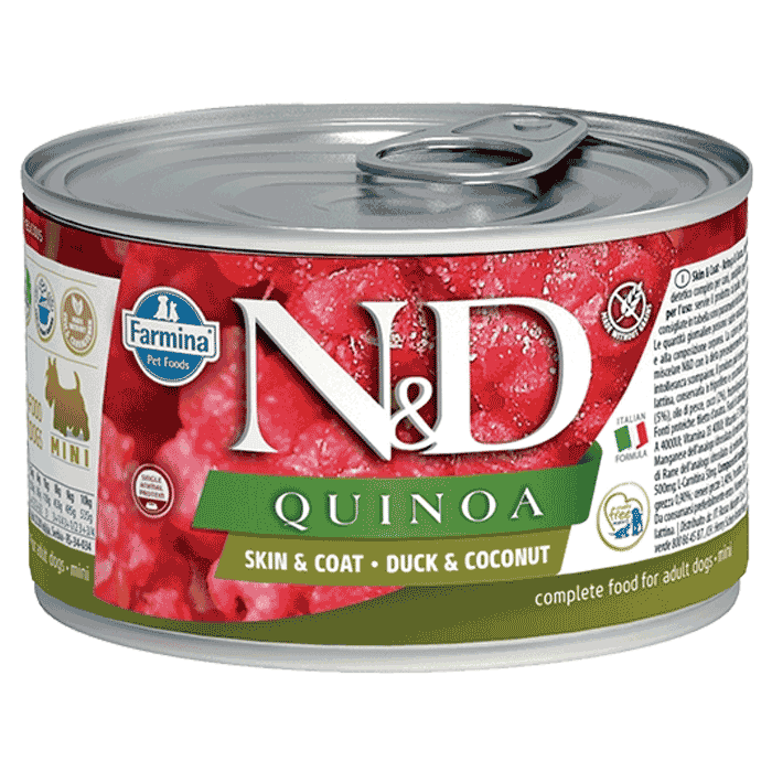 Konzerve za pse: N&D Quinoa Mini Skin and Coat