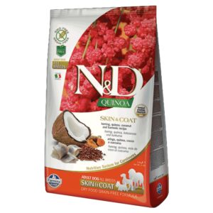 Granule za pse: N&D Quinoa Skin & Coat