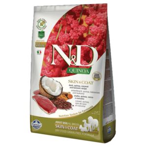 Granule za pse: N&D Quinoa Skin & Coat