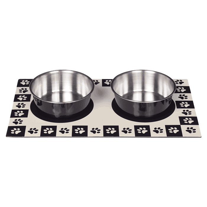 Činije za pse: Nobby Magnetni set sa podmetačem i posudama Magnetic