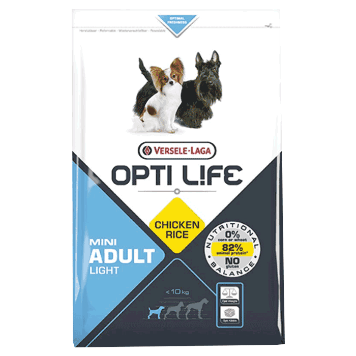 Granule za pse: Opti Life Mini Adult Light