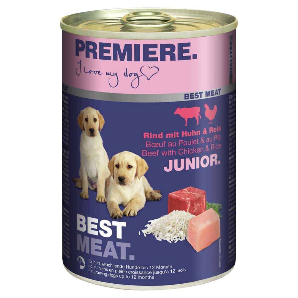 Konzerve za pse: Premiere Best Meat Junior Govedina i Piletina