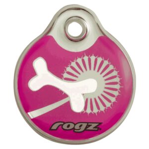 Pločice za ime i privresci: Rogz ID privezak za pse Pink Bone