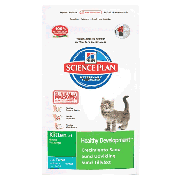 Suva hrana za mačke: Science Plan Helth Development Kitten Tuna