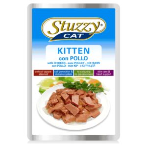 Vlažna hrana za mačke: Stuzzy Komadići mesa u sosu za mačiće Kitten