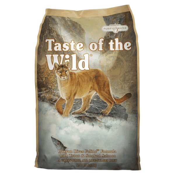 Suva hrana za mačke: Taste of the Wild Canyon River Feline
