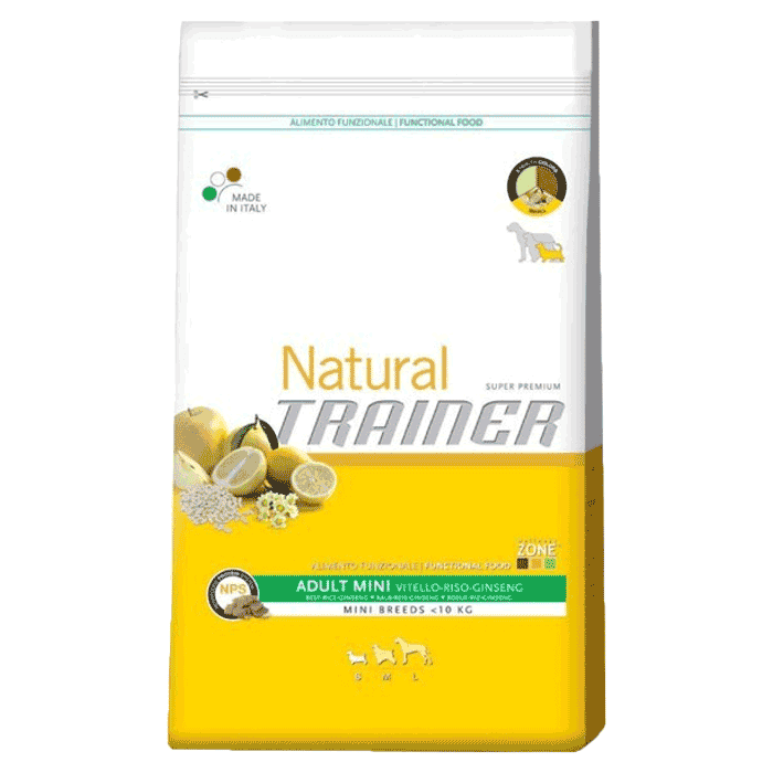 Granule za pse: Trainer Natural Adult Small&Toy Govedina