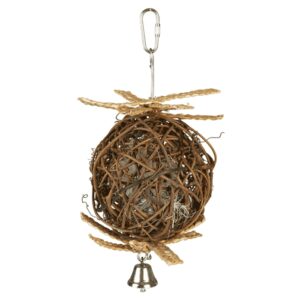 Igračke za ptice: Trixie Igračka za papagaje lopta od pruća