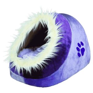 Kreveti za mačke i ležaljke: Trixie Kućica Minou Ljubičasta