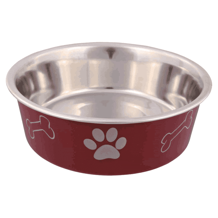 Činije za pse: Trixie Rostfrajna posuda sa plastičnom presvlakom