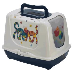 Toaleti i posude za posip: Moderna Toalet sa filterom Trandy Cat Friends Forever