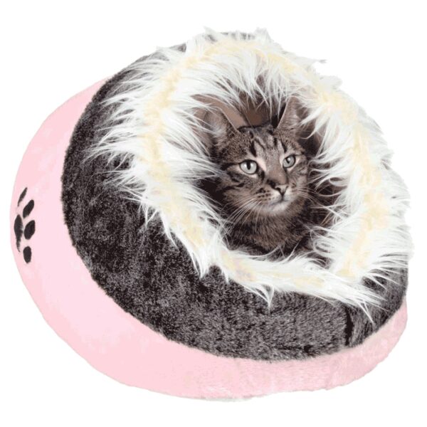 Kreveti za mačke i ležaljke: Trixie Kućica Minou Pink